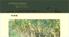 Desktop Screenshot of damien-laureau.fr
